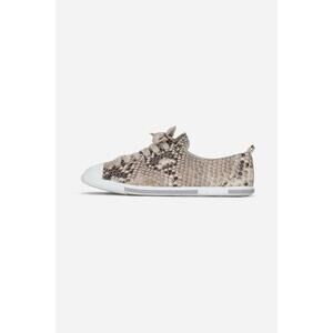 Sport Snakeskin Embossed Trainer
